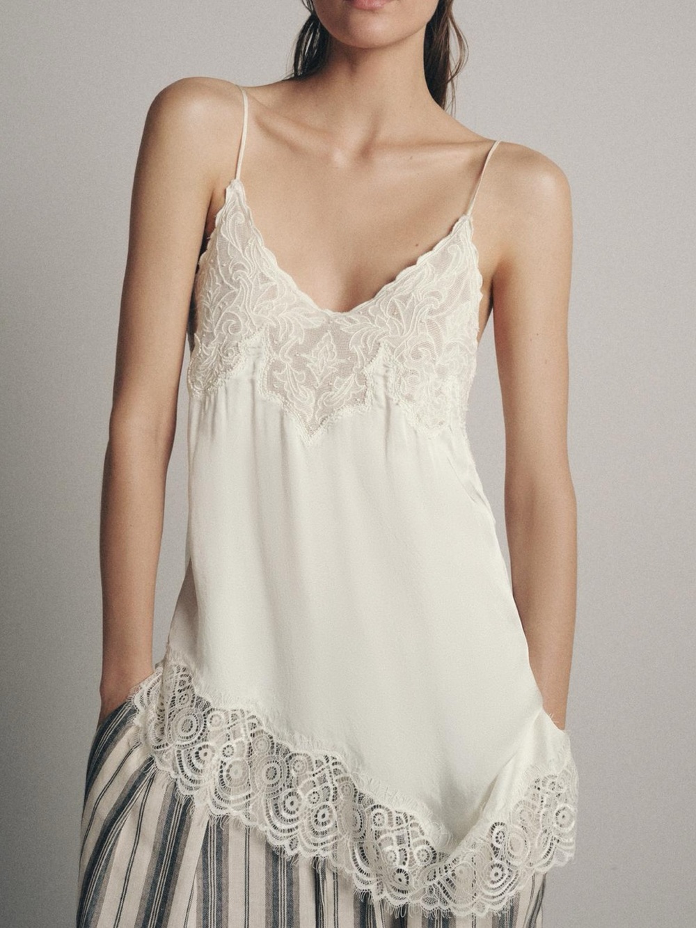 ZW COLLECTION LACE CAMISOLE TOP
